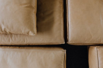Come up of Modern & Contemporary Tan Leather Sofa Come up of Modern & Contemporary Tan Leather Sofa