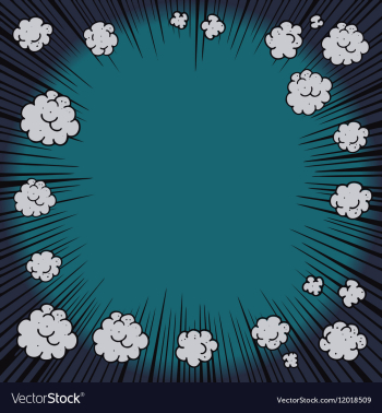 Comic book background vector image Comic book background vector image