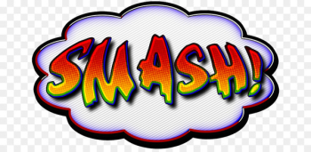 Comic book Speech balloon Comics Clip art - smash Comic book Speech balloon Comics Clip art - smash