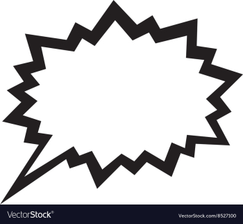 Comic Burst vector image