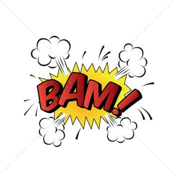 Comic effect bam Comic effect bam