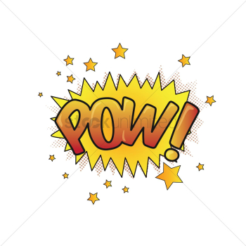 Comic effect pow Comic effect pow