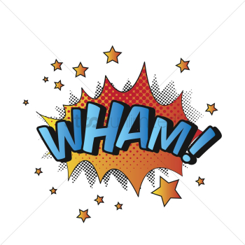 Comic effect wham Comic effect wham