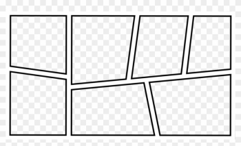 Comic Frame Png Clipart Panel Comics Comic Book - Comic Frame Png