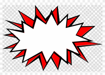 Comic Png Clipart Comic Book Clip Art - Comic Explosion Transparent Background