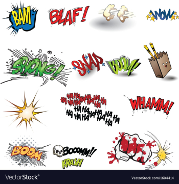 Comic vector image Comic vector image