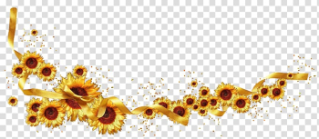 Common sunflower Autumn Graphic design, sunflower transparent background PNG clipart