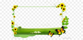 Common sunflower Clip art - Sunflower Border Common sunflower Clip art - Sunflower Border