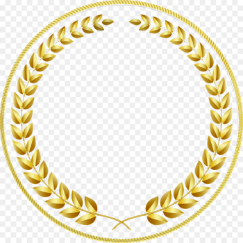 Common wheat Logo - Gold circular border 