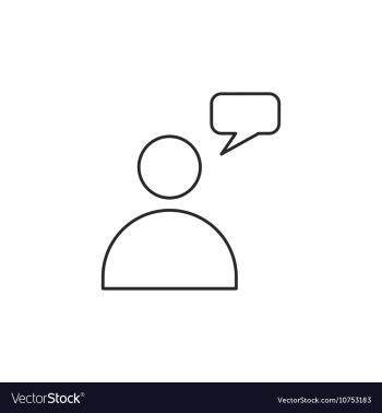 Communication icon vector image Communication icon vector image