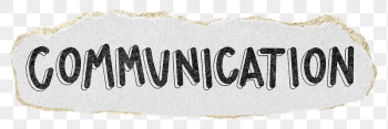 Communication png word sticker typography, | Free PNG - rawpixel