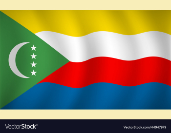 comoros flag background