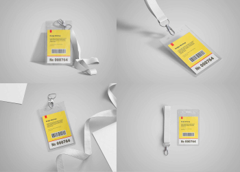 Company id card Mockups