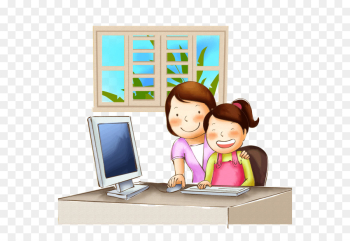 Computer, Download, Computer Icons, Cartoon, Desktop Computer PNG