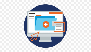 Computer, Ehr Emr, Electronic, Health, Medical, Patient, - Electronic Medical Record Icon