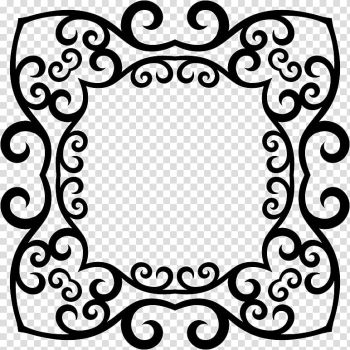 Computer Icons Frames , frame-round silver transparent background PNG clipart