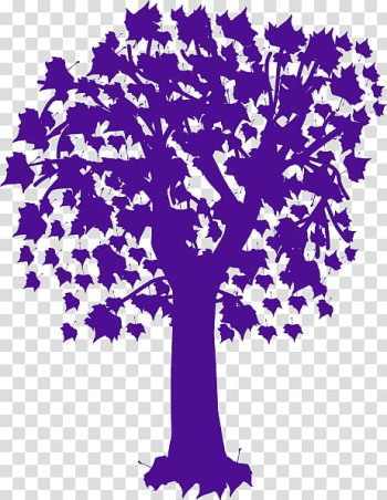 Computer Icons graphics Portable Network Graphics Tree, Purple Autumn Trees transparent background PNG clipart