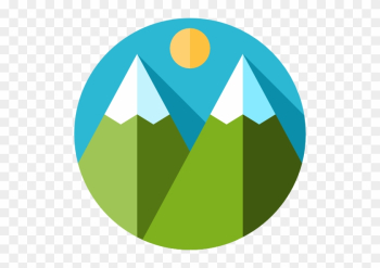 Computer Icons Nature - Mountain In Circle Transparent Computer Icons Nature - Mountain In Circle Transparent