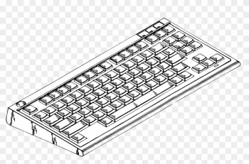 Computer Keyboard Clip Art Big Image New Free - Computer Keyboard Clipart