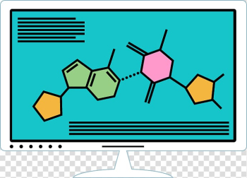 Computer monitor , Abstract computer screen pattern transparent background PNG clipart