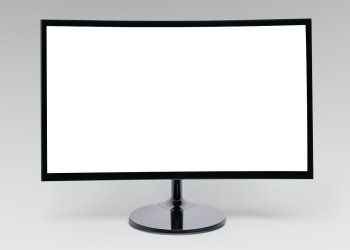 Computer monitor mockup digital device