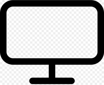 Computer Monitors, Computer Monitor Accessory, Black White M, Line PNG