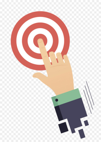 Computer mouse Pointer Abstraction - Mouse click on the illustration 