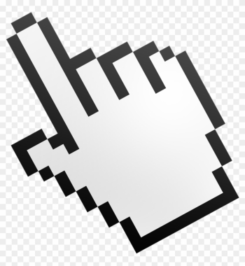 Computer Mouse Pointer Cursor Hand Clip Art - Hand Cursor Png