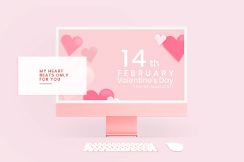 Computer screen mockup psd, pink | Free PSD Mockup - rawpixel Computer screen mockup psd, pink | Free PSD Mockup - rawpixel