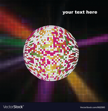 Concert poster vector image Concert poster vector image