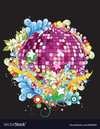 Concert poster vector image Concert poster vector image