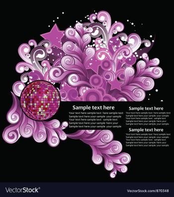 Concert poster vector image Concert poster vector image