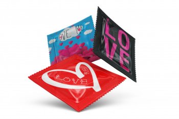 Condoms mock-up isolated Free Psd