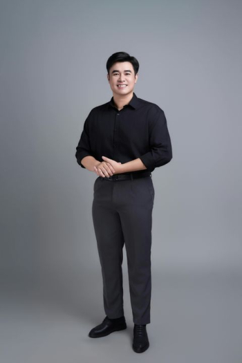 Confident Young Man in Formal Attire Confident Young Man in Formal Attire