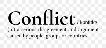 Conflict png dictionary word sticker, | Free PNG - rawpixel Conflict png dictionary word sticker, | Free PNG - rawpixel