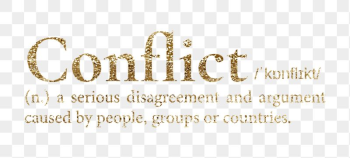 Conflict png dictionary word sticker, | Free PNG - rawpixel Conflict png dictionary word sticker, | Free PNG - rawpixel