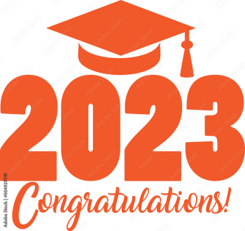 Congratulations Class of 2023 Orange