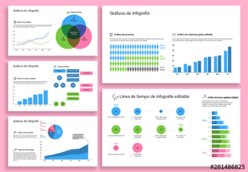 Conjunto de elementos de infografía Conjunto de elementos de infografía