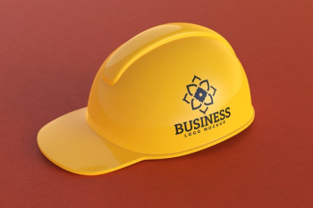 Construction Hat Mockup