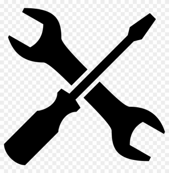 Construction Tools Clipart Black And White - Tools Clipart