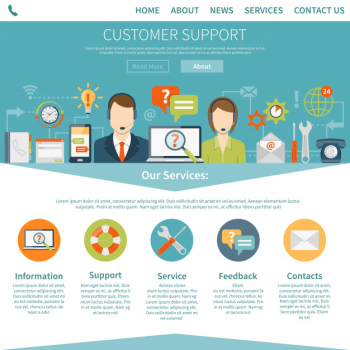 Contact us page template Contact us page template