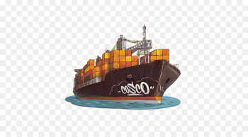 Container ship Cargo ship - Large ship's cargo Container ship Cargo ship - Large ship's cargo