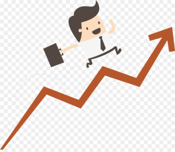 Content marketing Investment Advertising Investor - On arrow Running Man 