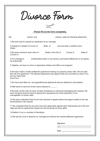 Contract divorce application | Free stock vector - 397175 Contract divorce application | Free stock vector - 397175