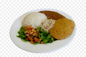 Cooked rice African cuisine Rice and beans Falafel Lunch - rice 