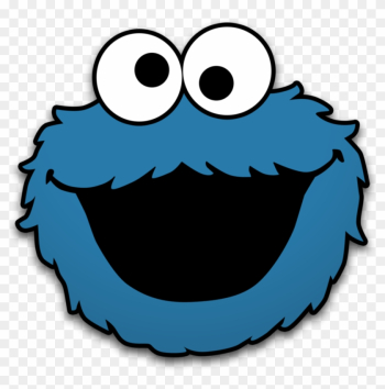 Cookie Monster Clip Art Cookie Monster By Neorame D4yb0b5 - Sesame Street Cut Out Faces