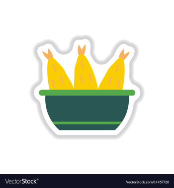 Cooking fish soup icon flat vector image Cooking fish soup icon flat vector image