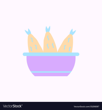 Cooking fish soup icon flat vector image Cooking fish soup icon flat vector image