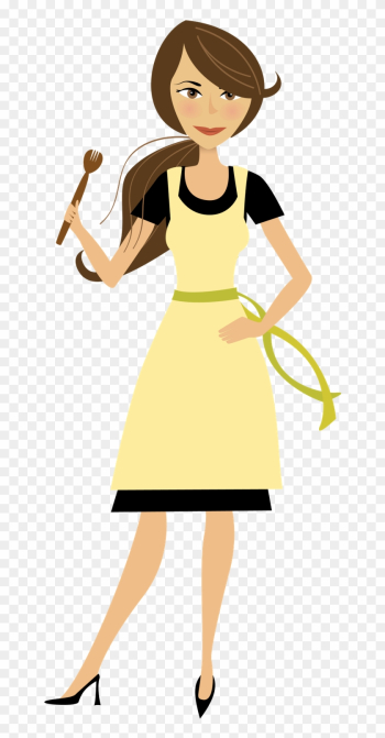 Cooking Mom Clipart - Mom Cooking Clip Art