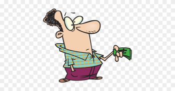 Coorg Packages Booking Tariff In Coorg - Man Paying Money Cartoon